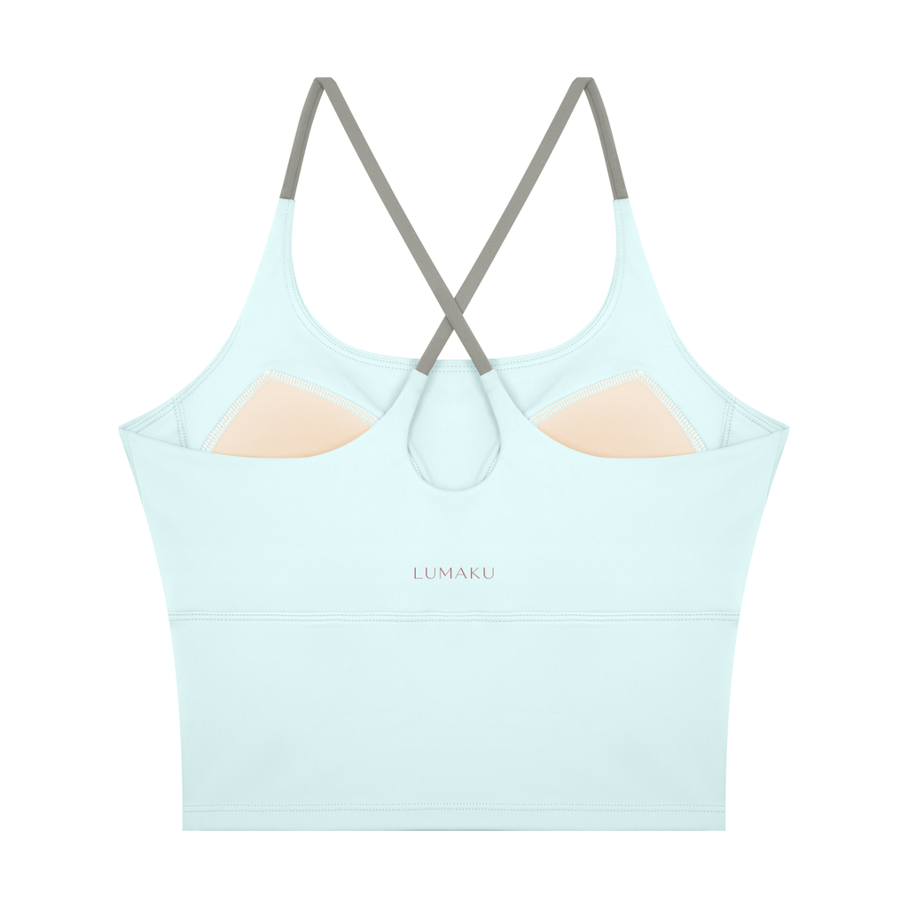 LUMAKU Studio Tank — Color Block Yoga Top
