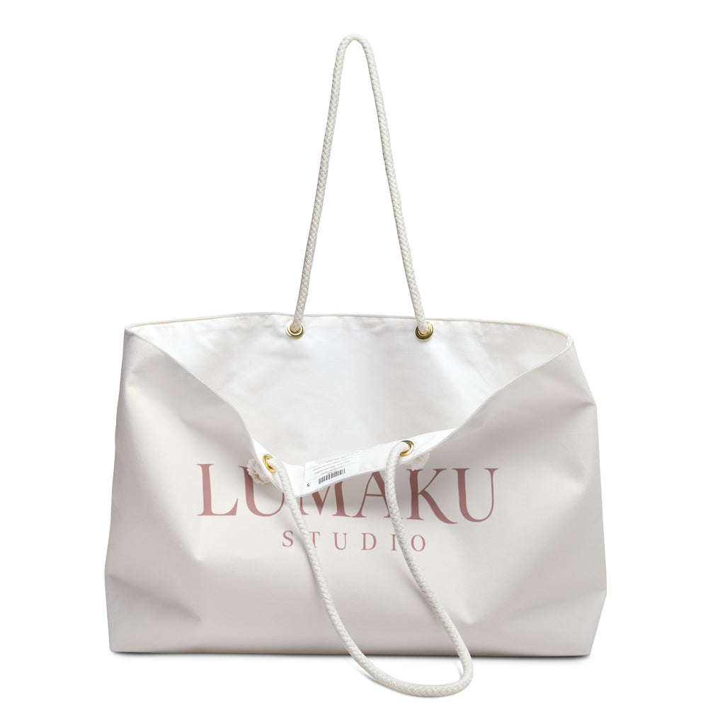 Lumaku Studio Weekender Bag – Canvas Travel Tote