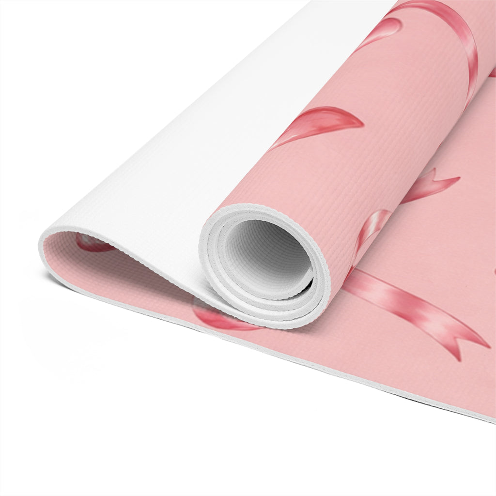 LUMAKU Pink Cherry Bow Mat