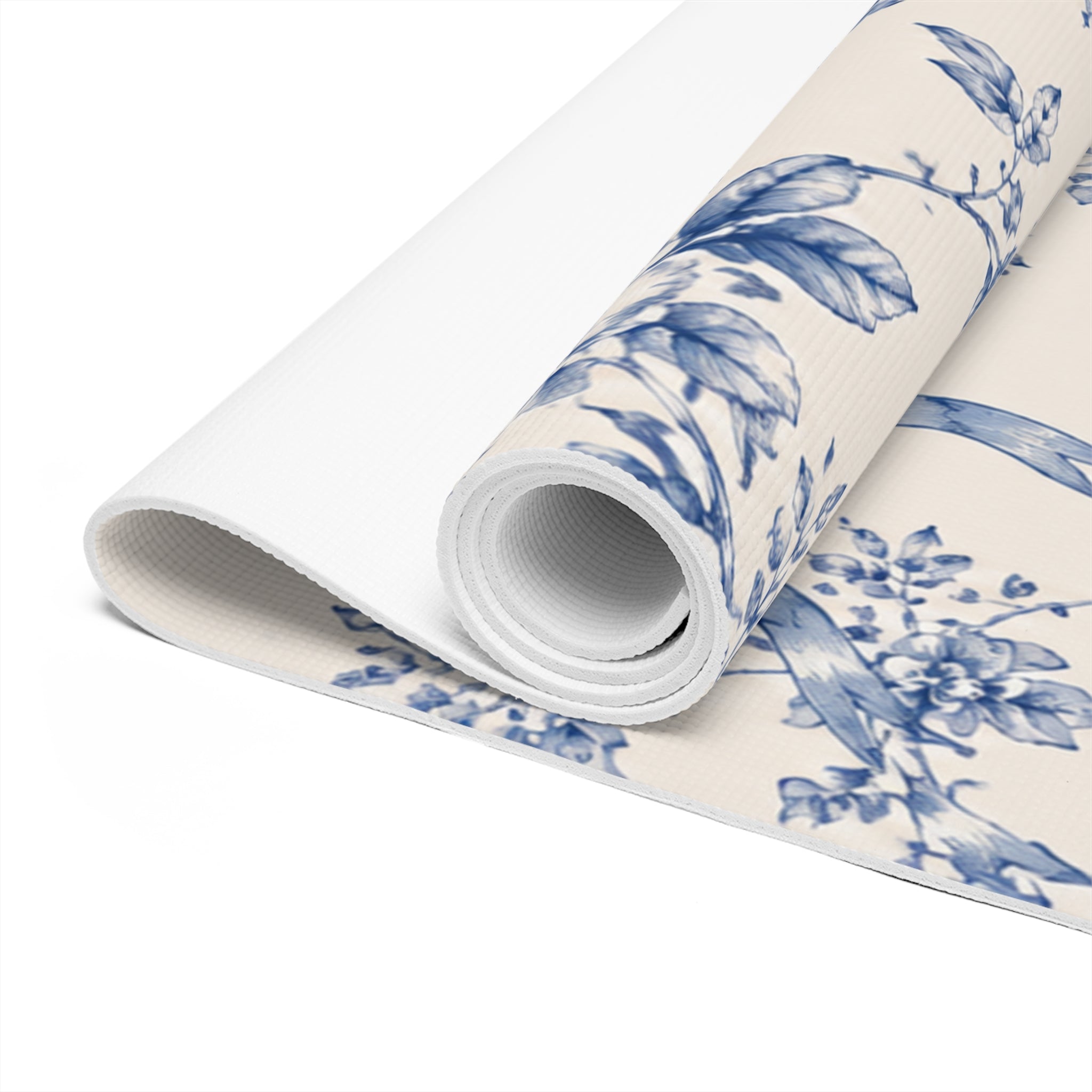 LUMAKU Vintage Blue Ribbon Mat