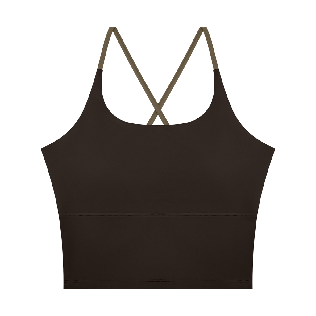 LUMAKU Studio Tank — Color Block Yoga Top