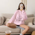 LUMAKU Swan Bow Crewneck — Graceful Swan & Ribbon Sweatshirt