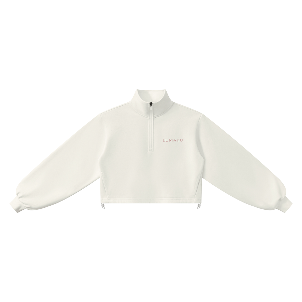 LUMAKU Quarter-Zip Studio Pullover