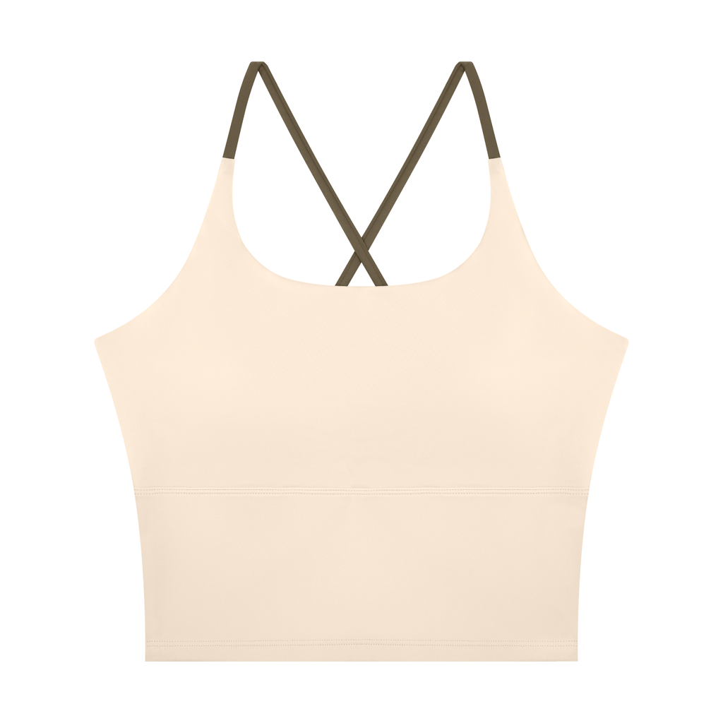 LUMAKU Studio Tank — Color Block Yoga Top