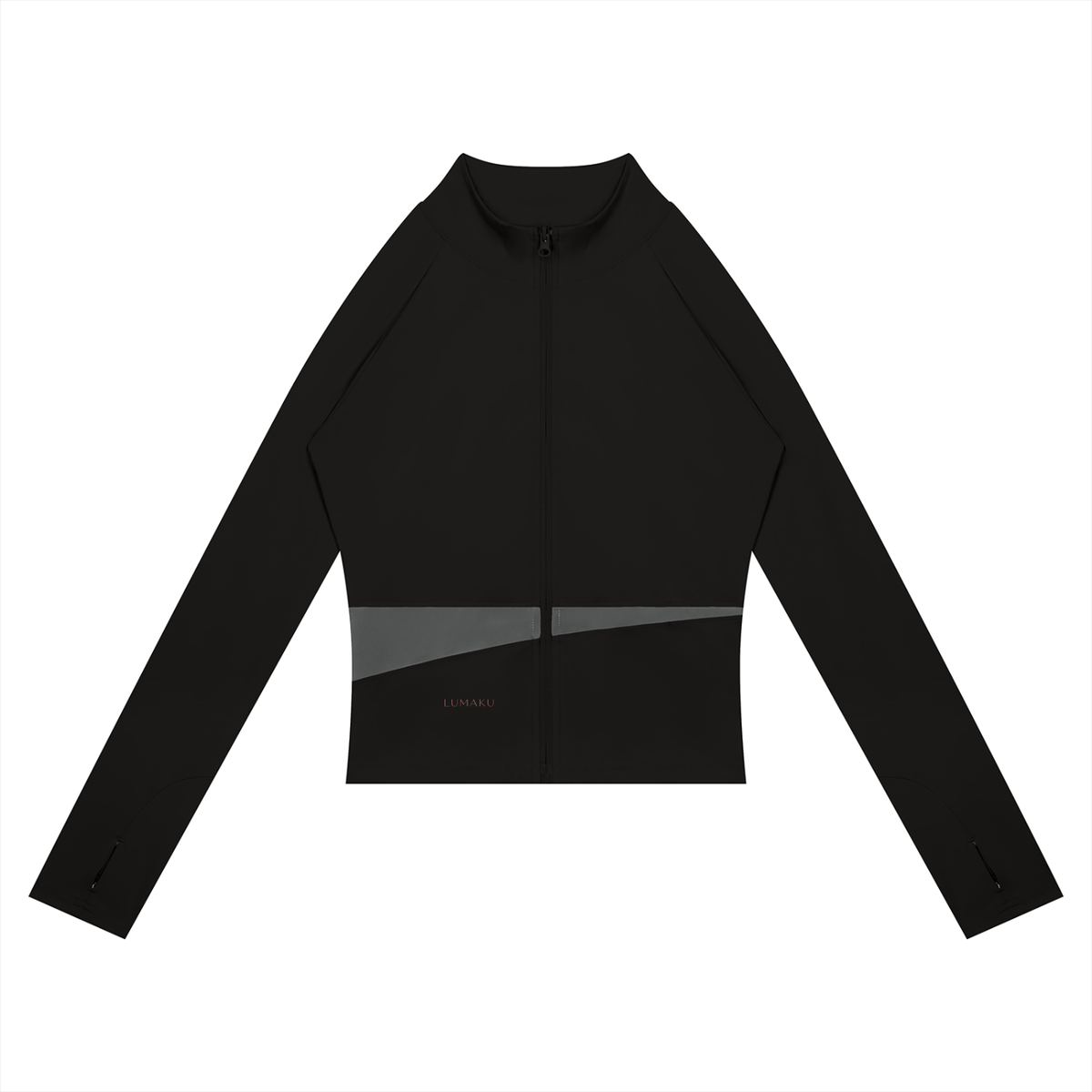 LUMAKU Paneled Track Jacket