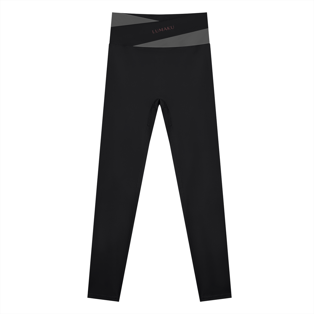 LUMAKU Studio Leggings — Color Block Yoga Pant