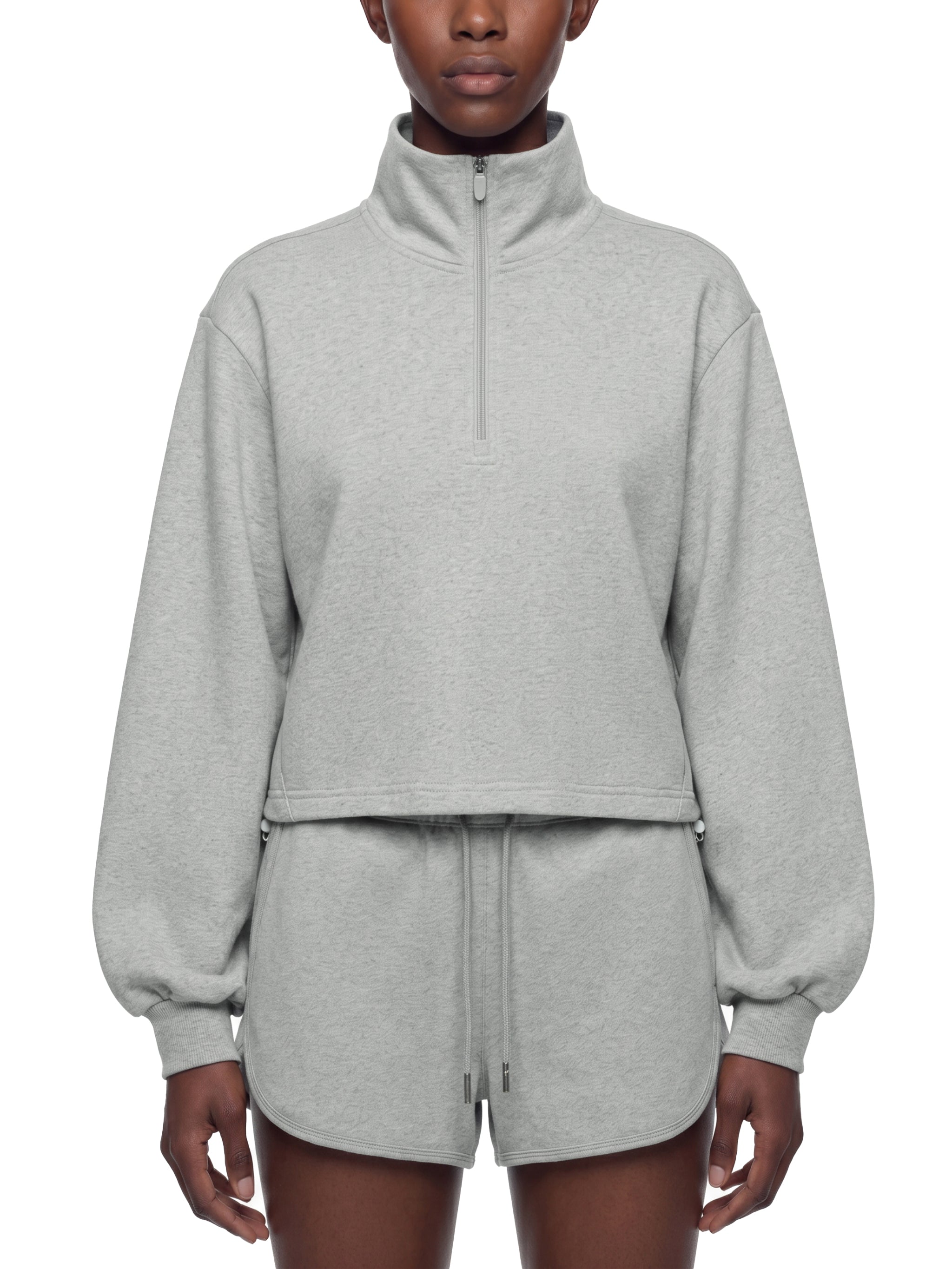 LUMAKU Quarter-Zip Studio Pullover