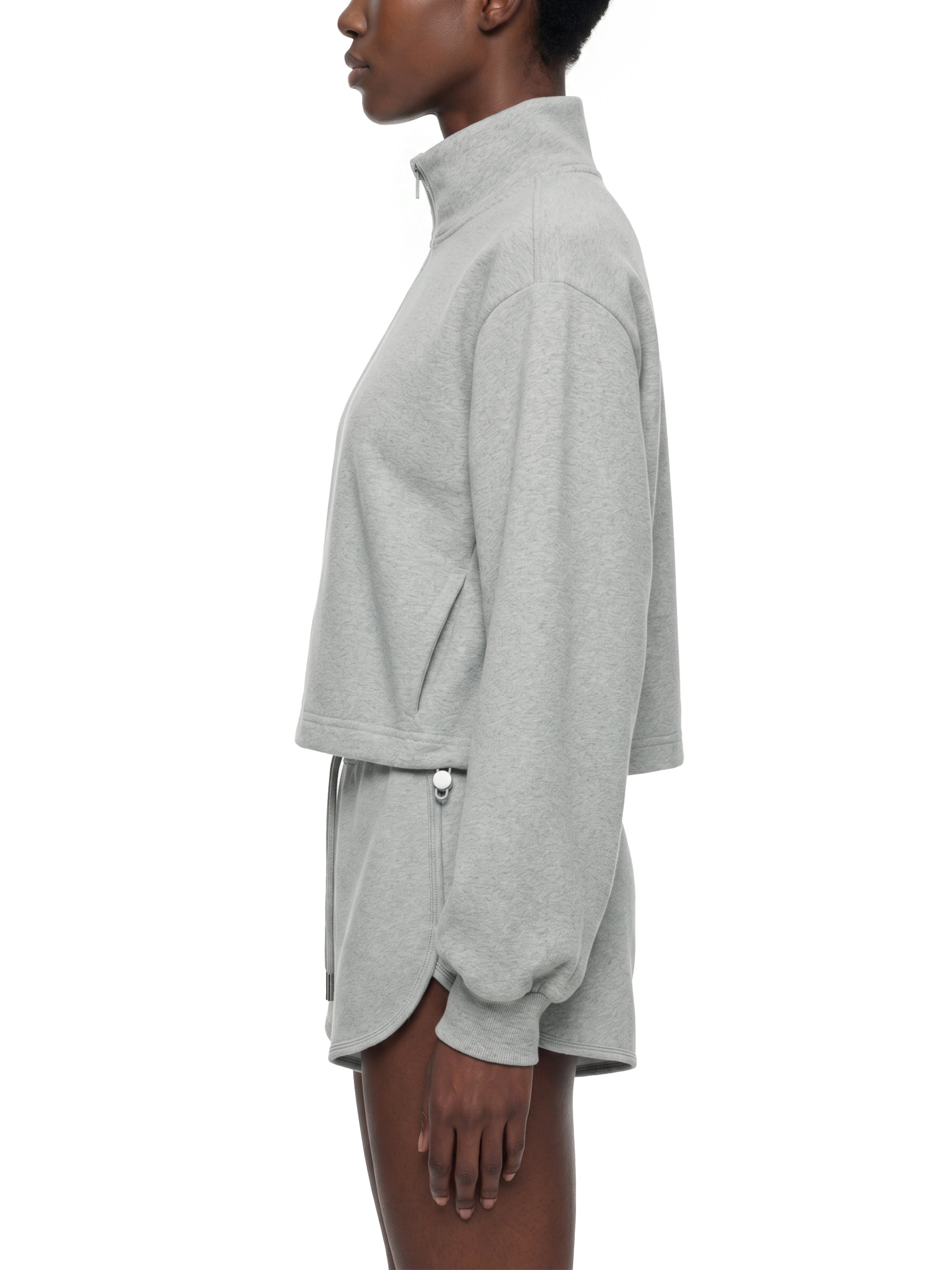 LUMAKU Quarter-Zip Studio Pullover
