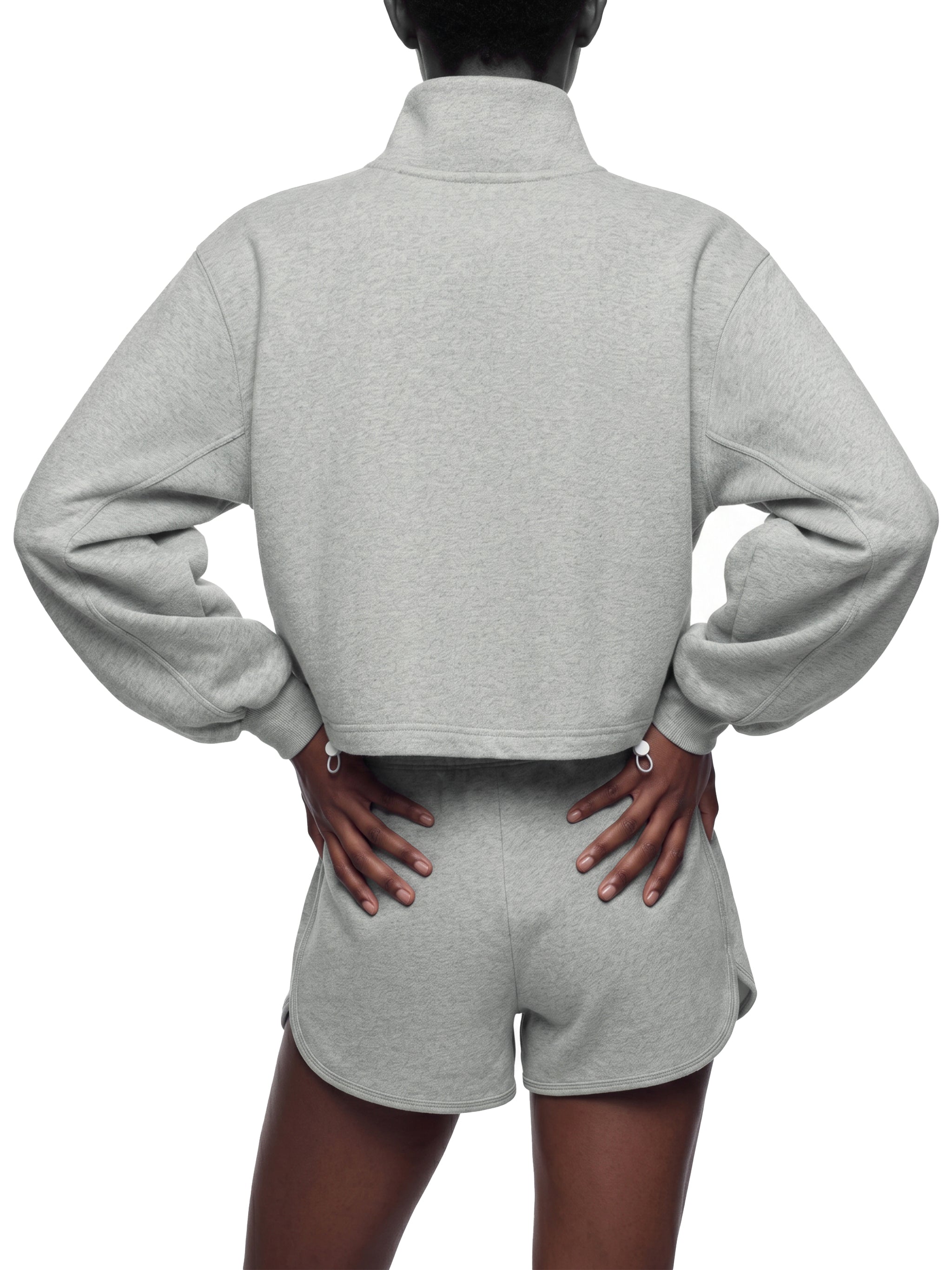 LUMAKU Quarter-Zip Studio Pullover