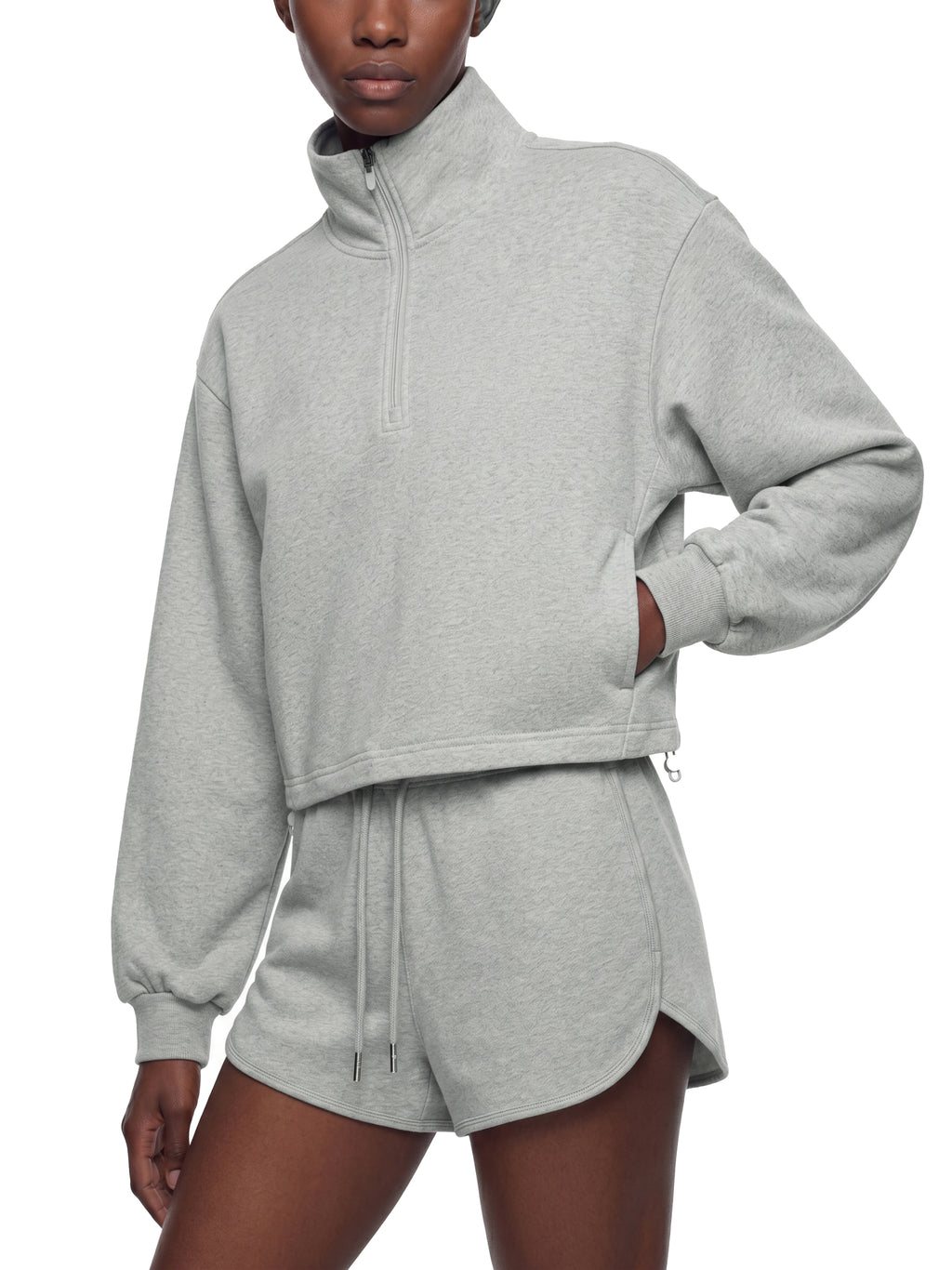 LUMAKU Quarter-Zip Studio Pullover