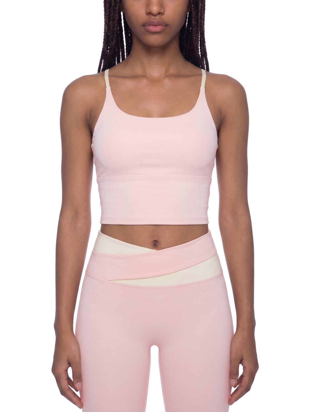 LUMAKU Studio Tank — Color Block Yoga Top
