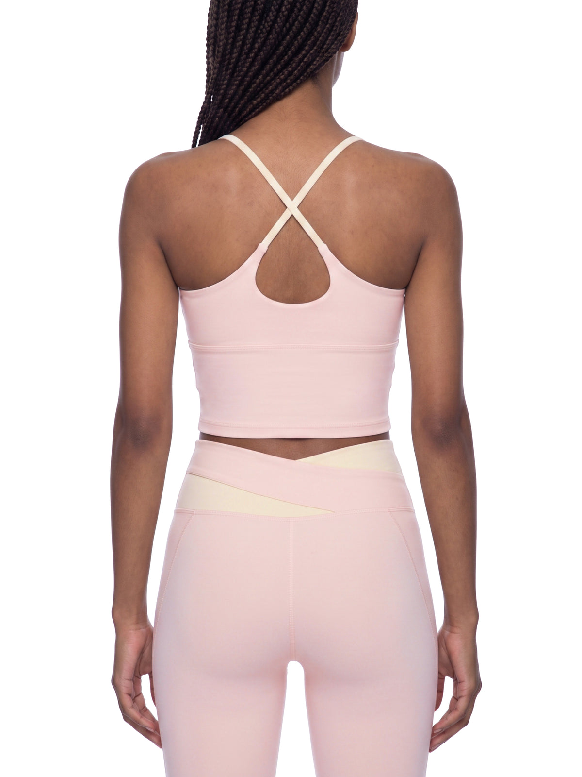 LUMAKU Studio Tank — Color Block Yoga Top