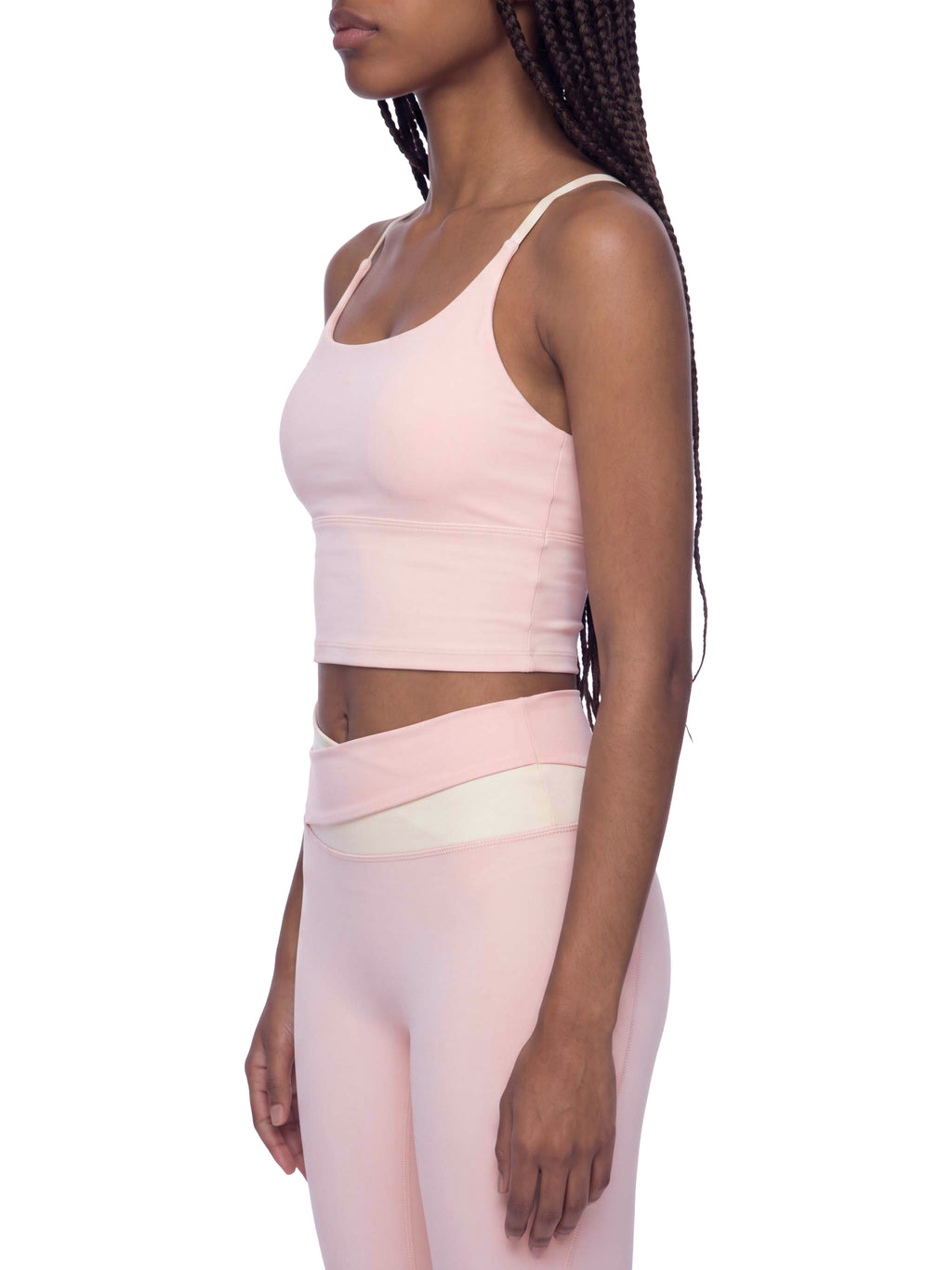 LUMAKU Studio Tank — Color Block Yoga Top