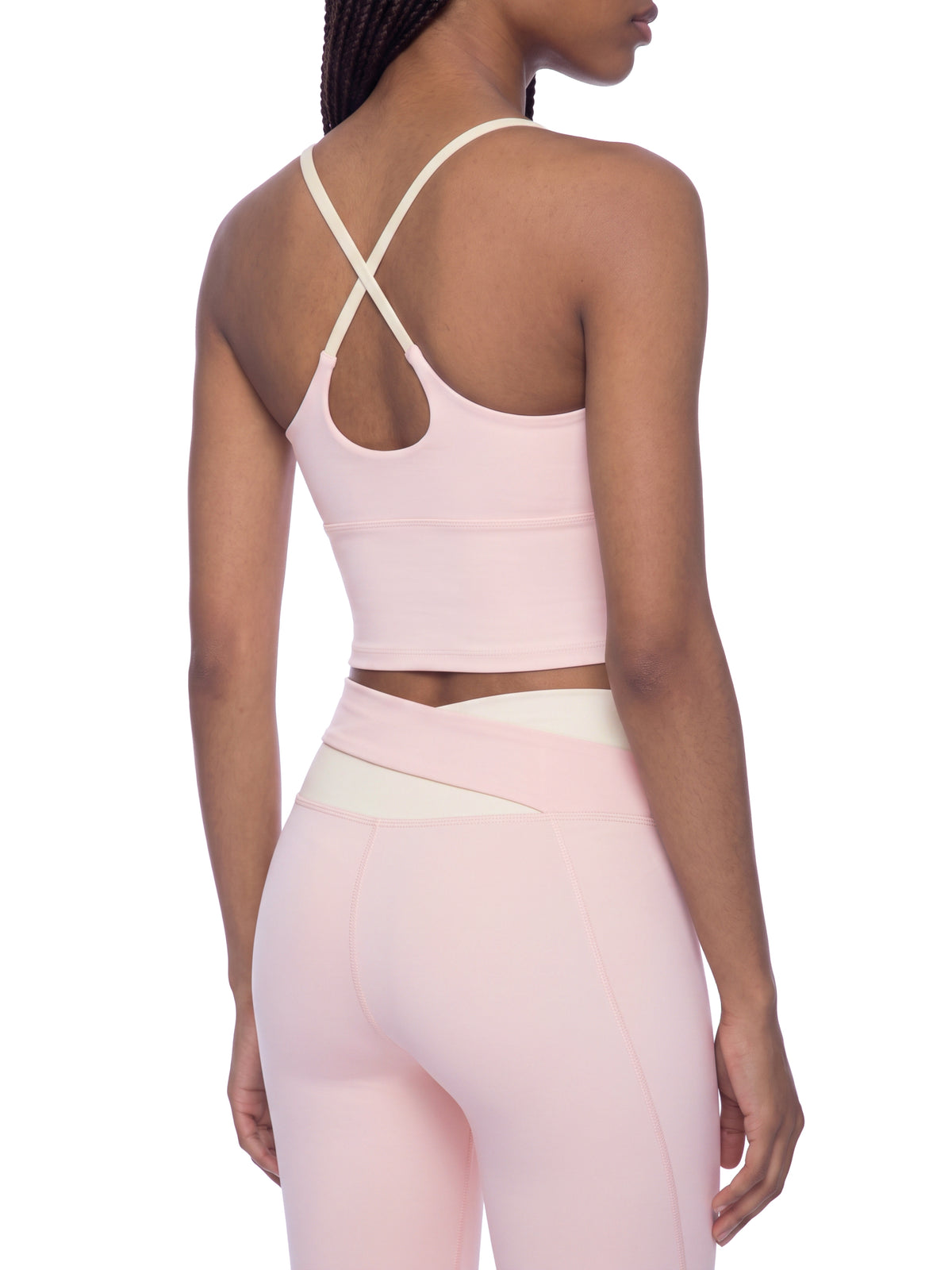 LUMAKU Studio Tank — Color Block Yoga Top