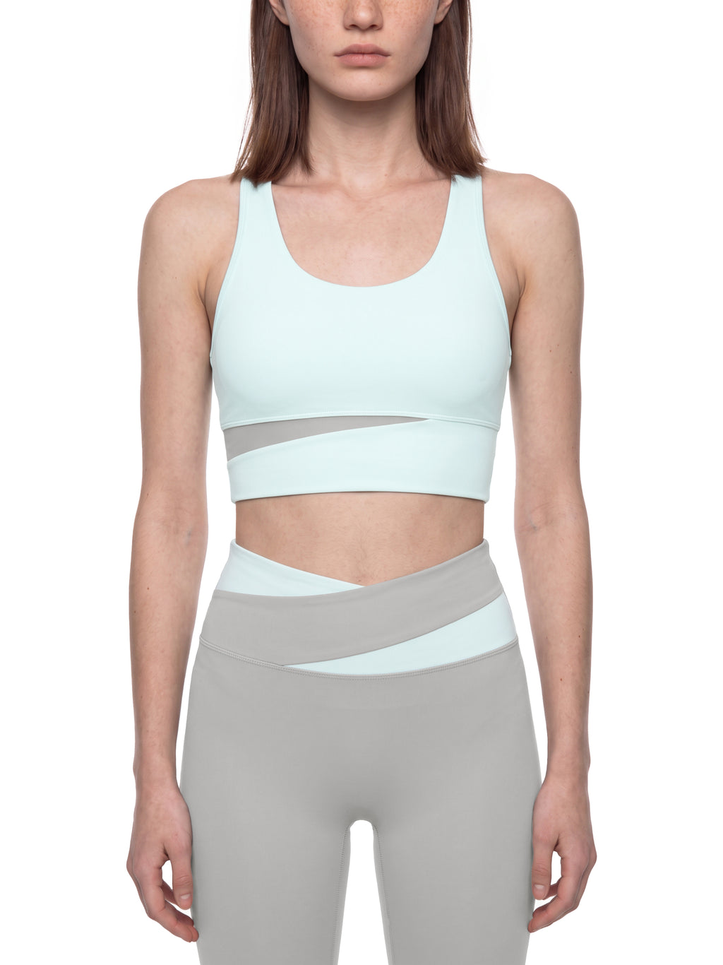 LUMAKU Studio Tank II — Color Block Yoga Top
