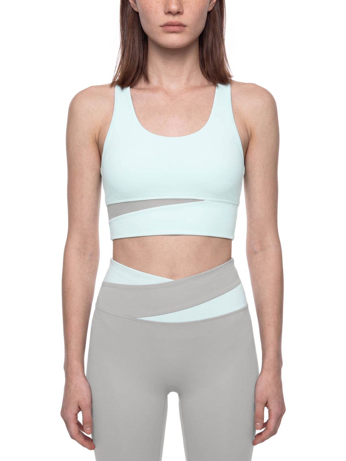 LUMAKU Studio Tank II — Color Block Yoga Top