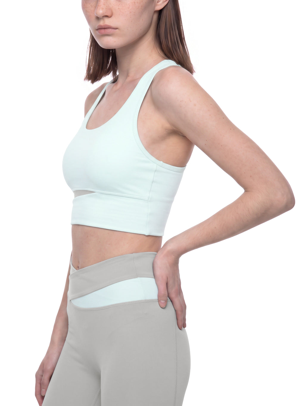 LUMAKU Studio Tank II — Color Block Yoga Top